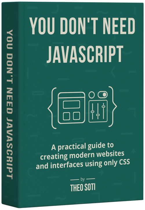 You don't need JavaScript ebook cover