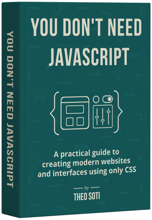 You Don’t Need JavaScript | A Practical CSS eBook-finelybook