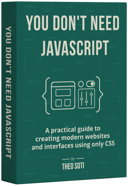 You don't need JavaScript ebook cover