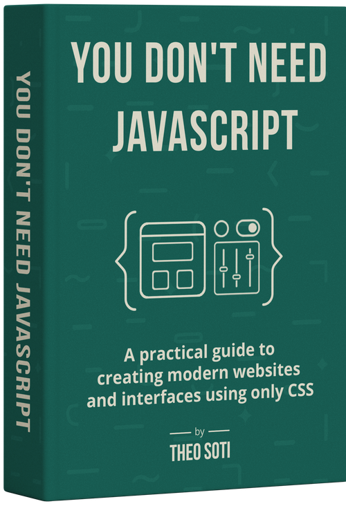 You Don’t Need JavaScript book cover