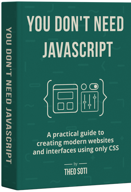 You don't need JavaScript ebook cover