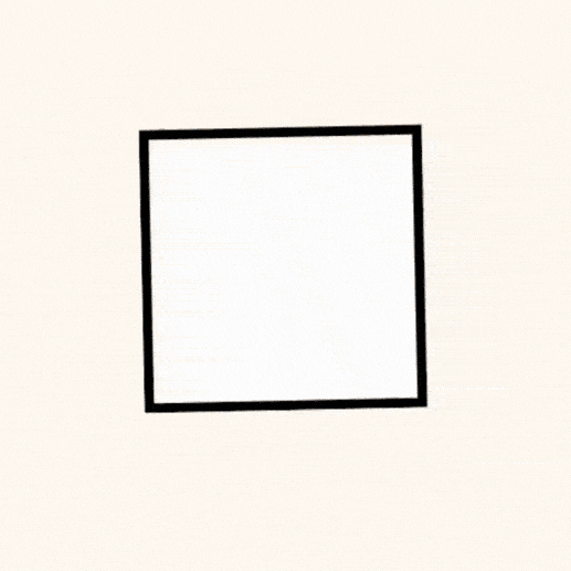A cube infinitely animated without keyframes